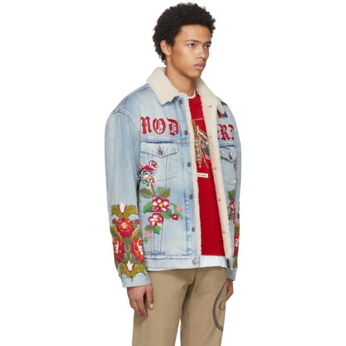 gucci modern future denim jacket