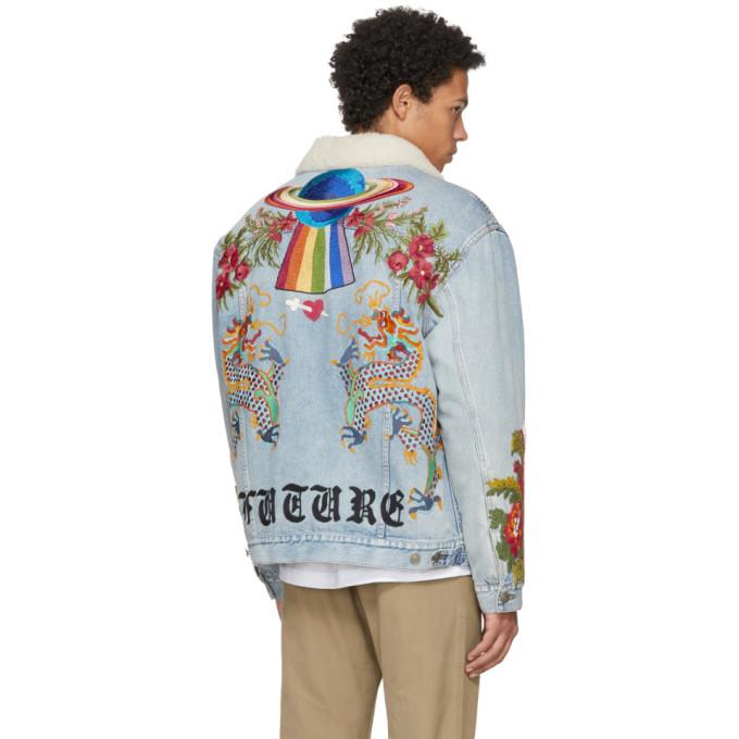 modern gucci denim jacket