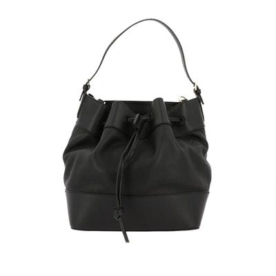 Shop Loewe Shoulder Bag Shoulder Bag Women  In Black