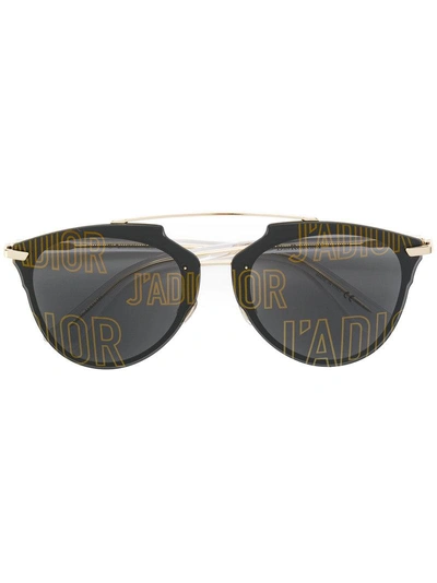 Shop Dior J'a "reflected" Sunglasses