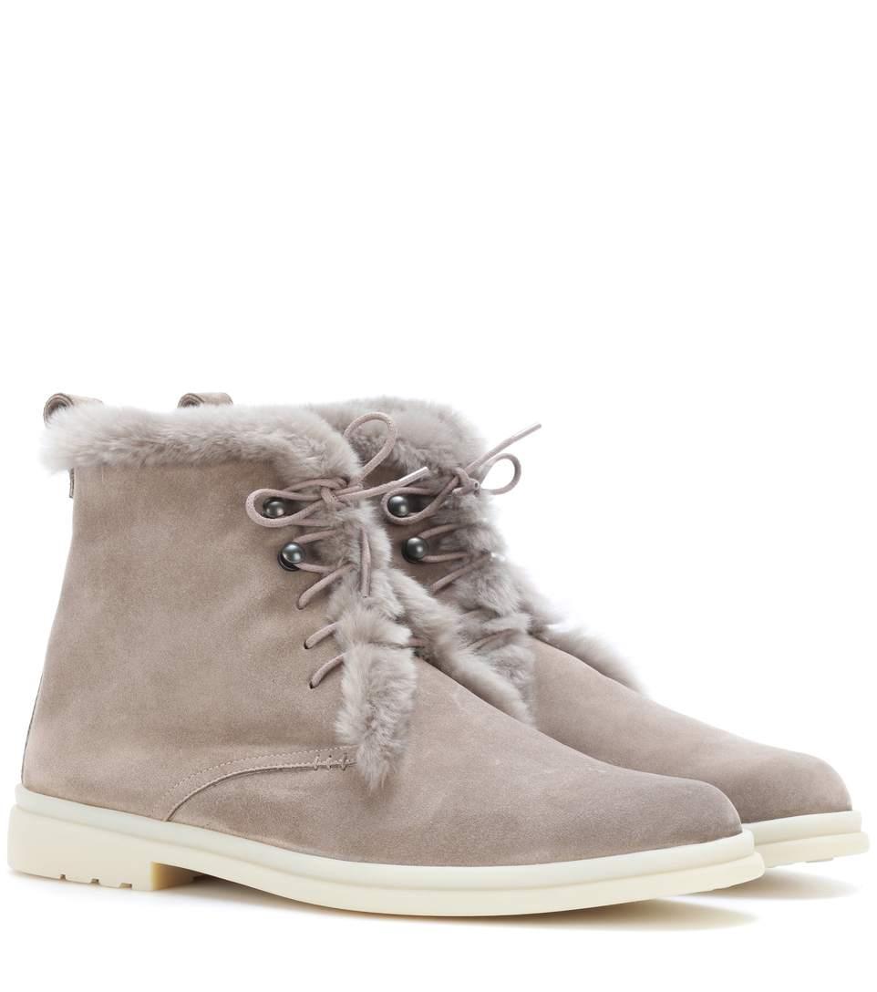 loro piana ankle boots
