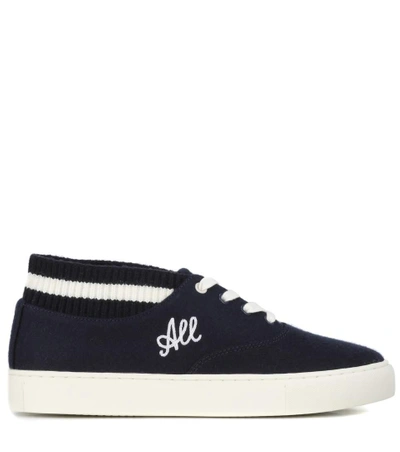 Shop Tory Sport Love All Sneakers In Blue