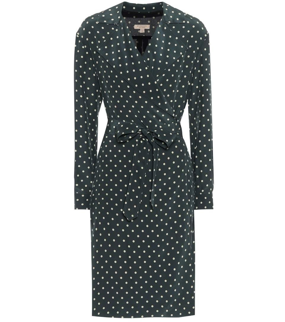 burberry wrap dress