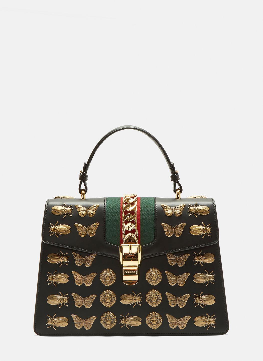 gucci insect backpack