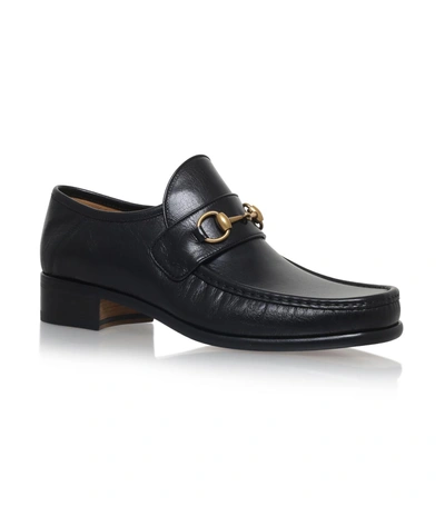 Shop Gucci Vegas Loafers In Black