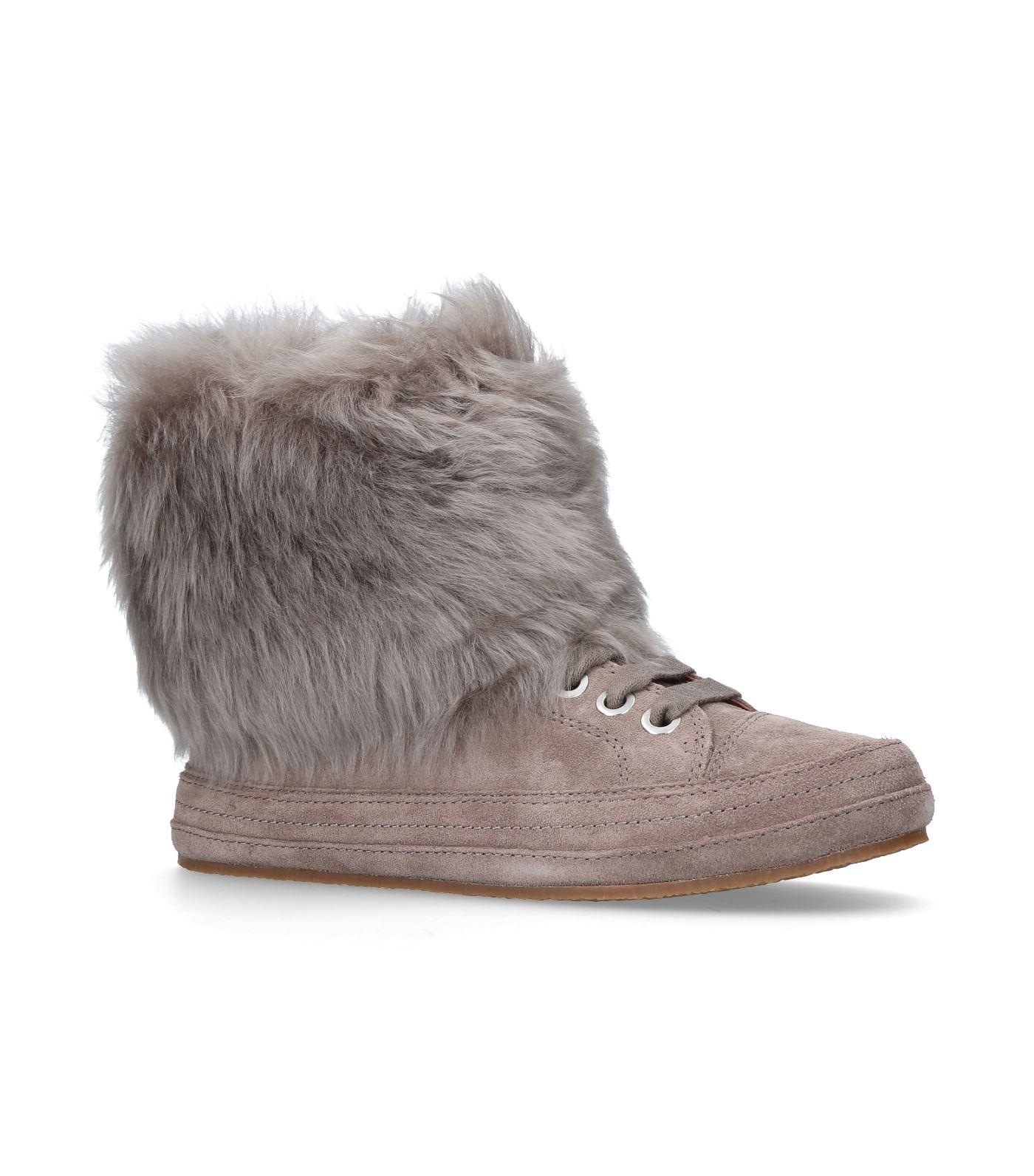 ugg shearling cuff sneaker