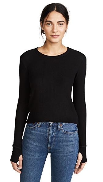 Feel The Piece Aida Brushed Sweater In Black | ModeSens
