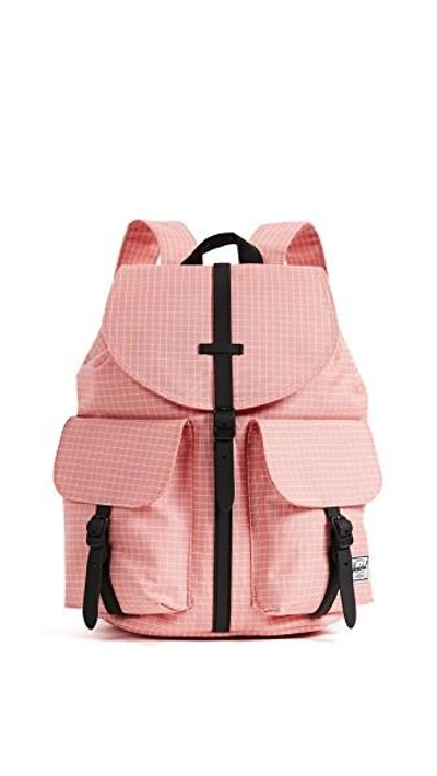 Shop Herschel Supply Co Dawson Xs Backpack In Strawberry Grid
