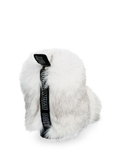 Shop Jimmy Choo Dalton Fox Fur Booties In White