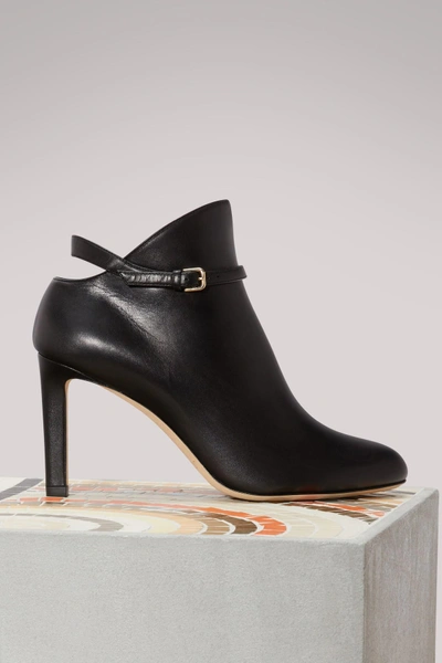 Shop Jimmy Choo Tor 85 Ankle Boots In Black