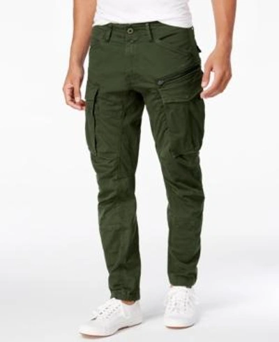 Shop Gucci Men's Rovic Zip 3d Straight Tapered Cargo Pant In Dk Bronze