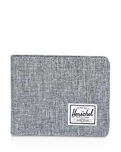 Shop Herschel Supply Co Roy Bi-fold Wallet In Eclipse Crosshatch