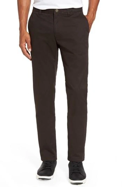 Shop Bonobos Tailored Fit Washed Stretch Cotton Chinos In Chocolate Ale