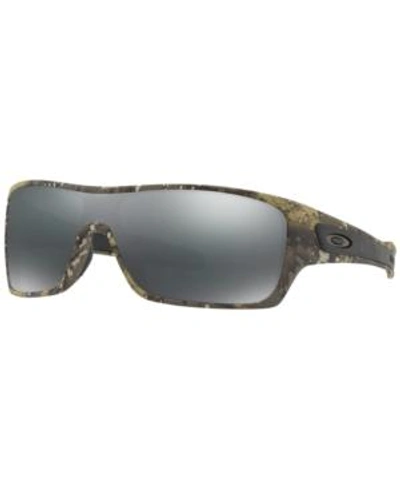 Shop Oakley Turbine Roto Sunglasses, Oo9307 32 In Black Iridium