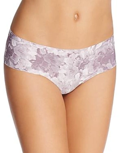 Shop Calvin Klein Invisibles Hipster In Jasper Stone Printed