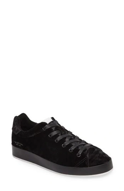 Shop Rag & Bone Rb1 Low-top Sneaker In Black Velvet