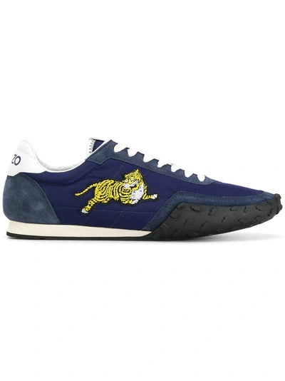 Shop Kenzo Move Sneakers - Blue