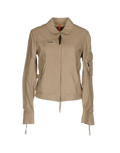 Shop Parajumpers Jackets In Beige