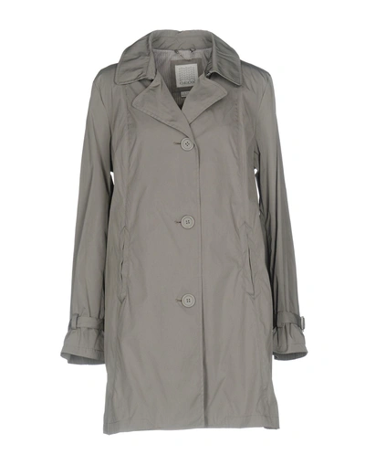 Shop Geox Full-length Jacket In Grey