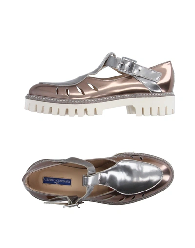 Shop Alberto Guardiani Sandals In Silver
