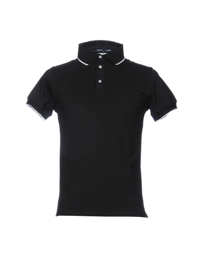 Shop Bagutta Polo Shirt In Black