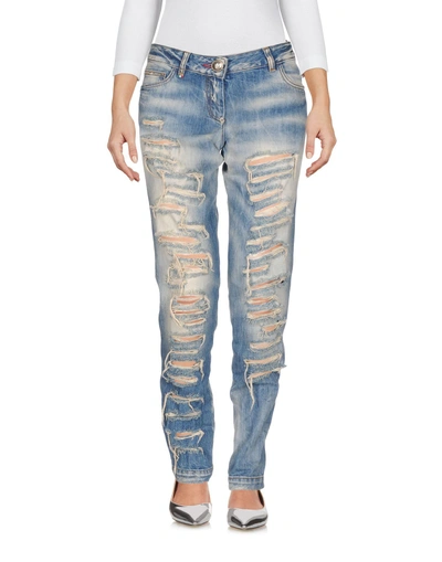 Shop Philipp Plein Jeans In Blue