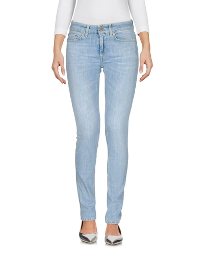 Shop Dondup Woman Jeans Blue Size 32 Cotton, Elastomultiester