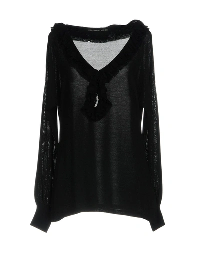 Shop Ermanno Scervino Sweater In Black