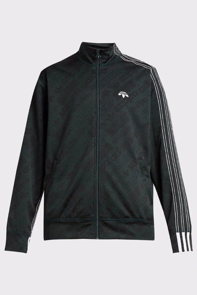 Adidas Originals By Alexander Wang Black Aw Jacquard Track Jacket | ModeSens