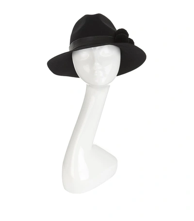 Shop Yosuzi Malise Hat In Black