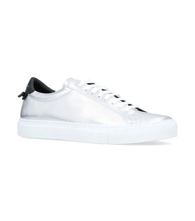 Shop Givenchy Knot Sneakers In Silver