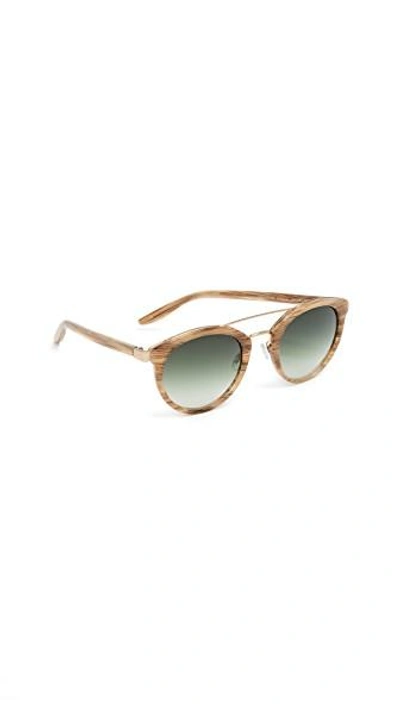 Shop Barton Perreira Dalziel Sunglasses In Horn/julep