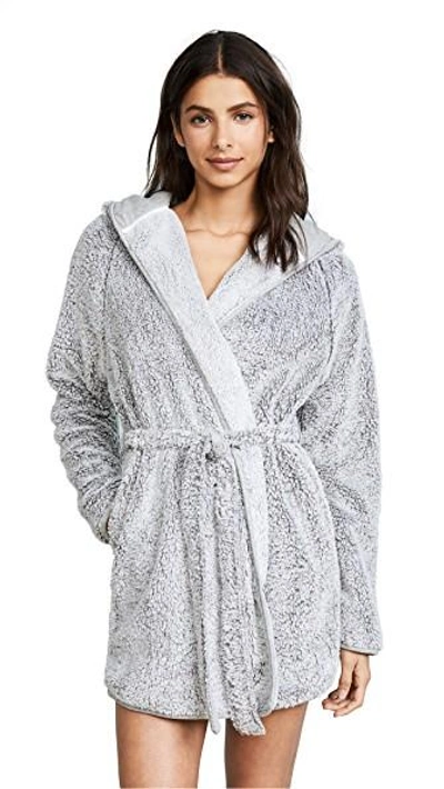 Shop Skin Farren Robe In Grey