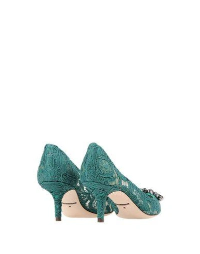 Shop Dolce & Gabbana Pumps In Green