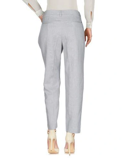 Shop Dondup Pants In Light Grey