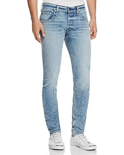 Shop Rag & Bone Standard Issue Fit 1 Super Slim Fit Jeans In Acid Blue