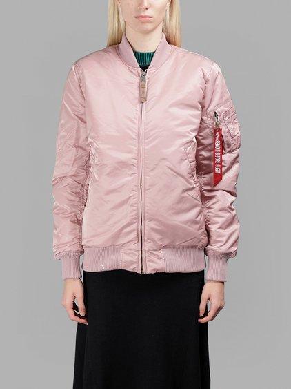 Alpha Industries Pink Ma 1 Vf 59 Bomber Jacket Modesens