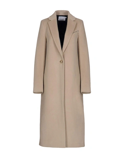 Shop Alexander Wang T Coats In Dove Grey