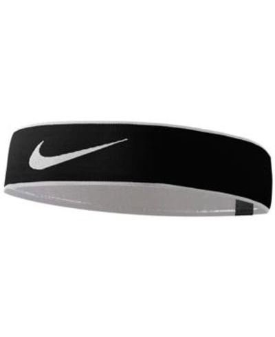 Nike Pro Logo Headband In Black/white