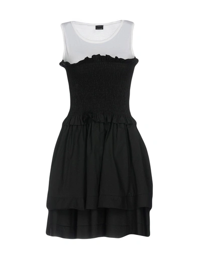 Shop Pinko Short Dresses In Black