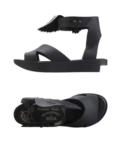 Shop Vivienne Westwood Anglomania Sandals In Black
