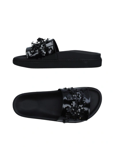 Shop Simone Rocha Sandals In Black