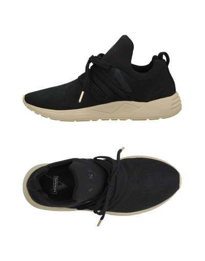 Shop Arkk Copenhagen Sneakers In Black