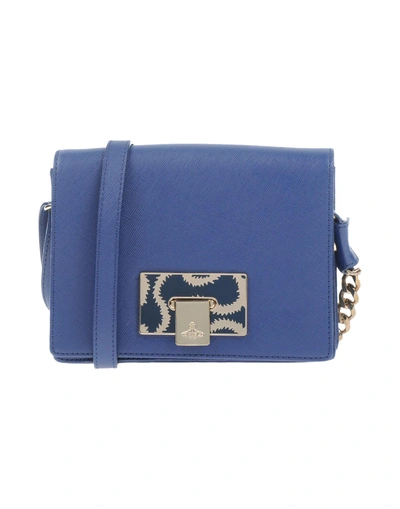 Shop Vivienne Westwood Cross-body Bags In Blue