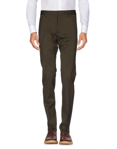 Dsquared2 Casual Pants In Military Green