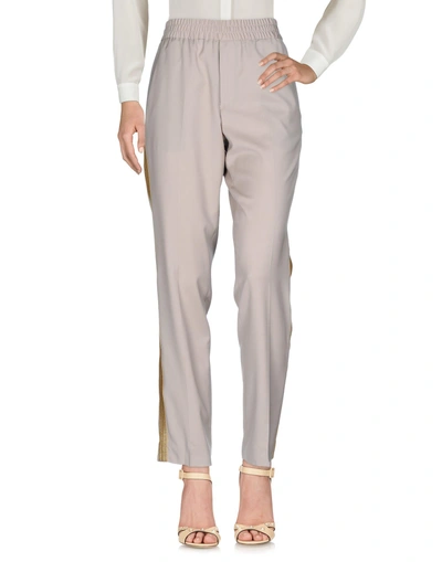 Shop Palm Angels Casual Pants In Sand