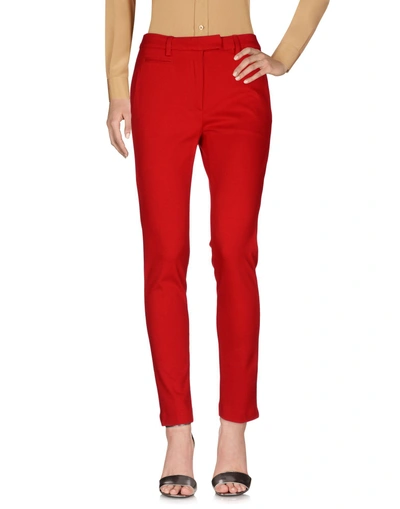 Shop Dondup Woman Pants Red Size 31 Viscose, Polyamide, Elastane