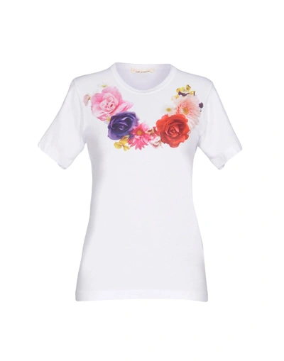 Shop Comme Des Garçons T-shirts In White