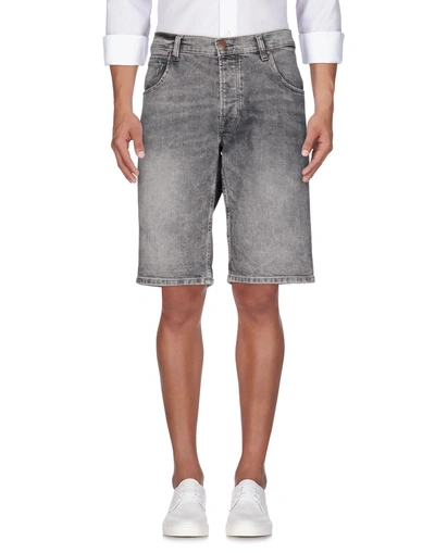 Shop Wrangler Denim Shorts In Grey
