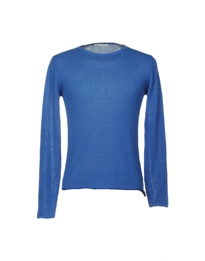 DANIELE ALESSANDRINI DANIELE ALESSANDRINI MAN SWEATER BLUE SIZE 42 COTTON 39818797ML 4